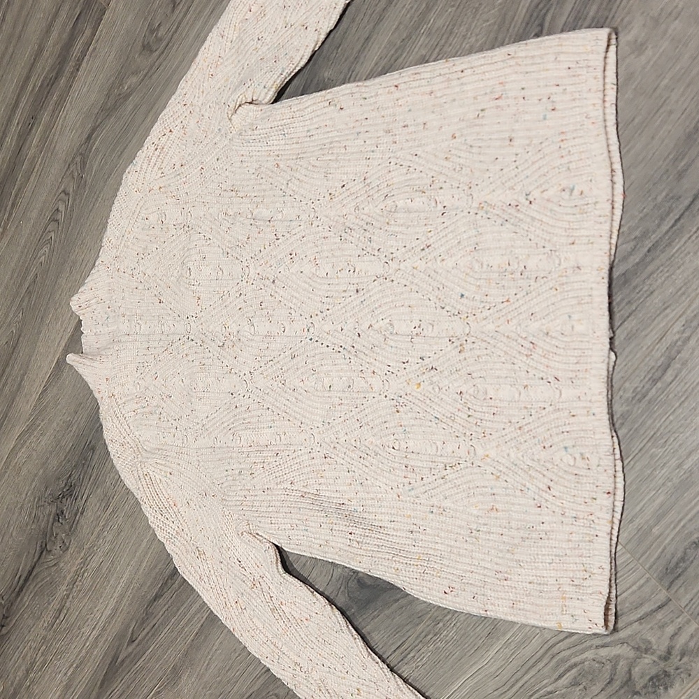 Talbots Varigated Multi Colored Long Cardigan Swe… - image 7